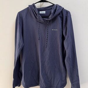Columbia Navy Long Sleeve Top Women's